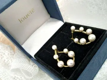 jouete 펄 실버 귀걸이 진주 925