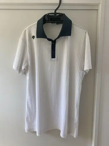 DESCENTE 데상트 골프 피케 셔츠 O 화이트