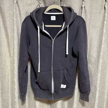 y072602 로트 테일러 후드티 지퍼 블랙 M