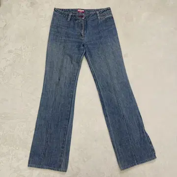 폴스미스 플레어 데님 청바지 블루