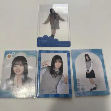 보쿠아오 트레이딩 카드 클리어 카드 안노 아오이