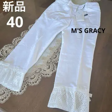 새상품 택 미사용 사이즈 40 엠즈 그레이시 일본제
