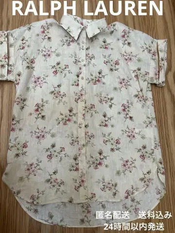 RALPH LAUREN 랄프 로렌 여성용 반팔 셔츠 상의 M