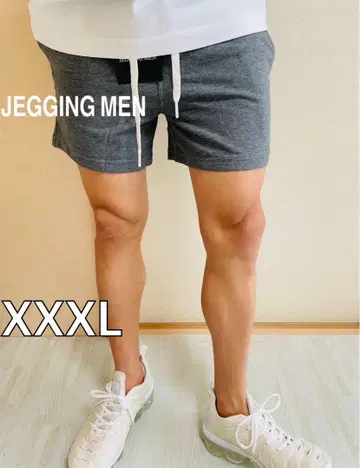JGG.Men 제깅맨 스키니 맨투맨 하프 팬츠 dgxxxl