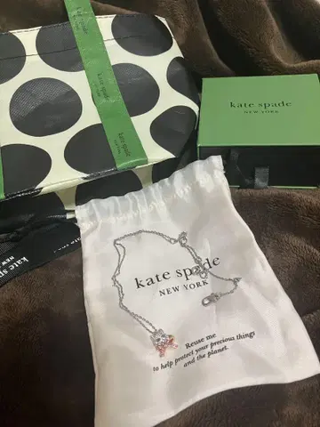 kate spade NEW YORK 핑크 폴리나 미니 펜던트