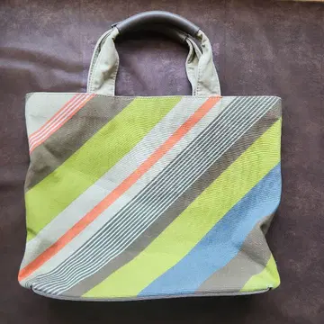 J.CREW 스트라이프 패턴 토트백