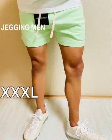 JGG.Men 제깅맨 스키니 맨투맨 하프 팬츠 imxxxl