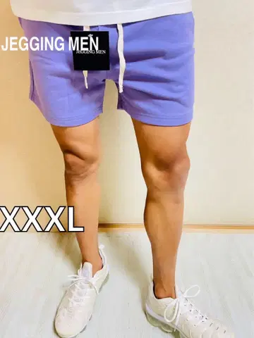 JGG.Men 제깅맨 스키니 맨투맨 하프 팬츠 muxxxl