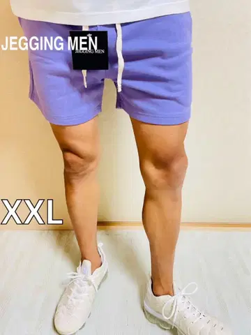 JGG.Men 제깅맨 스키니 맨투맨 하프 팬츠 muxxl