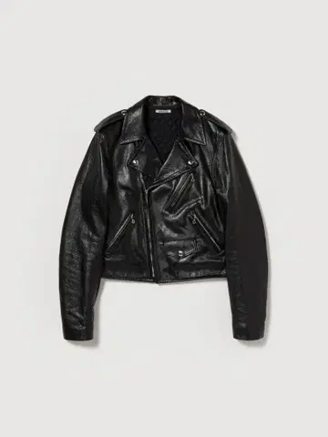 LAMB LEATHER RIDERS JACKET 오라리 25aw