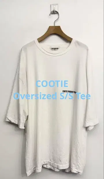 새상품급 COOTIE 쿠티 Oversized S/S Tee 티셔츠 M
