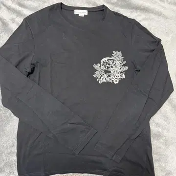 Alexander McQueen 스컬 프린트 긴팔 셔츠