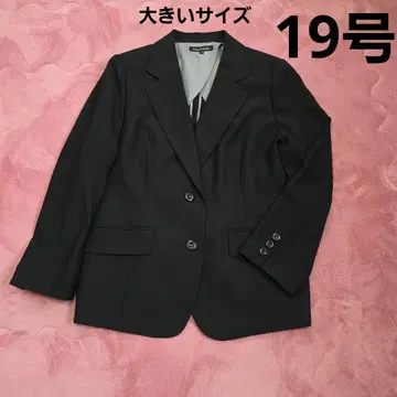 새상품급 블랙 테일러드 자켓 빅 사이즈 19호