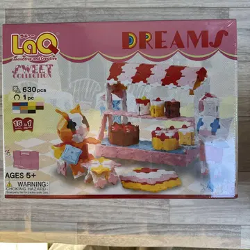 LaQ 드림즈 박스 없음, 플라스틱 케이스 없음, 내용물만!