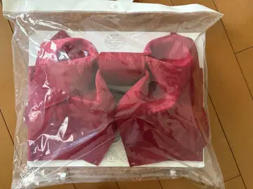 유카타 오비 빨간색