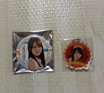노기자카46 카키 하루카 캔뱃지 아크릴 키홀더