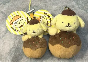 [새상품 택 포함] 폼폼푸딩 오사카 카페 한정판 출시 타코야키 마스코트