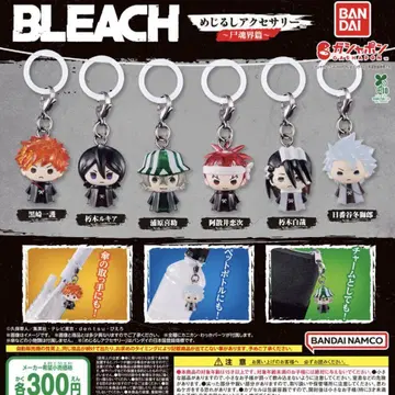 BLEACH 메지루시 액세서리 소울 소사이어티 편 전6종 세트