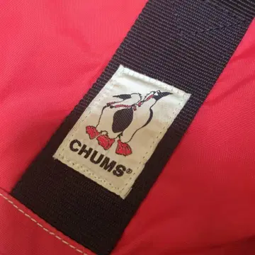 CHUMS 참스 미니 백 빨간색