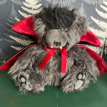 뱀파이어 테디베어 봉제 인형 고딕 호러 할로윈
