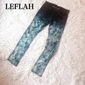 [새상품급] LEFLAH 그라데이션 데님 슬림핏