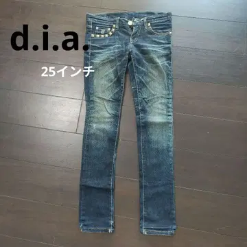d.i.a. 스키니 스터드 데님 25인치