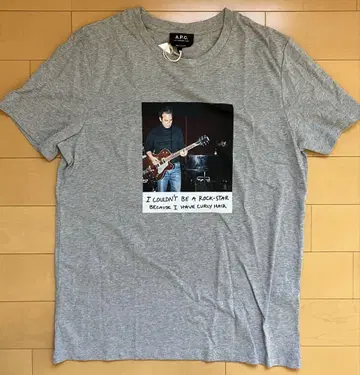 APC MUSICT 셔츠 사이즈 L 그레이