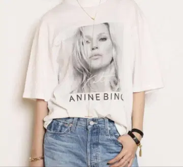 ANINE BING 애니 빙 KATE MOSS 케이트 모스 티셔츠