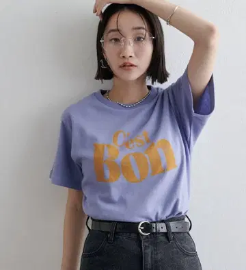 Discoat 빈티지 라이크 그래픽 티셔츠