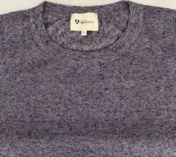 THE SHOP TK 그레이 계열 크루넥 반팔 니트 스웨터