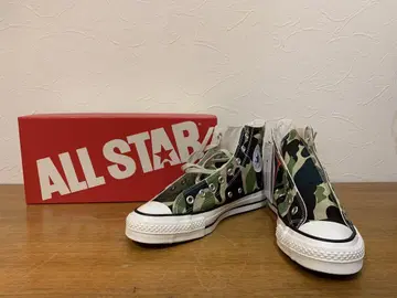 N0726-06 ALL STAR 카모플라쥬 하이컷 스니커즈 26.5