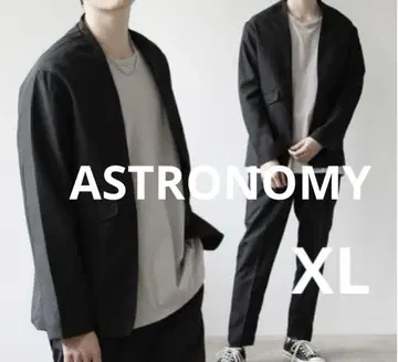 [ ASTRONOMY ] 셋업 X-LARGE 블랙 남성용