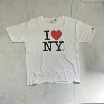 레어 미국제 00s I love NY champion 공식 티셔츠