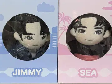 JimmySea 봉제 인형 VICE VERSA 2개 세트