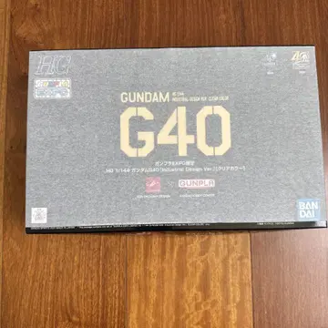 GUNDAM G40 건프라 EXPO 한정 클리어 컬러
