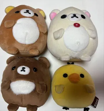 리락쿠마 만마루쨩 봉제 인형 코리락쿠마 차이로이코구마