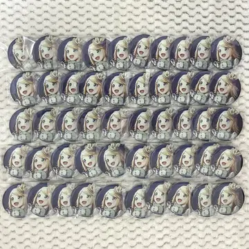프로세카 카가미네 린 글리터 캔뱃지 그리캔 39B
