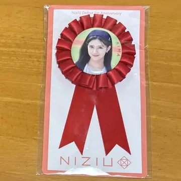 NiziU 리마 로제트 캔배지 로제트 캔배지 캔배지 1주년