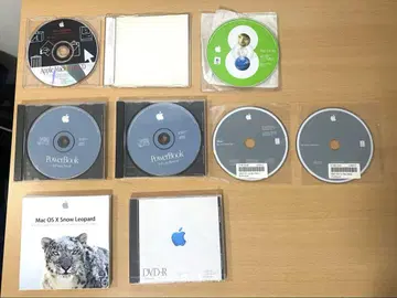 Apple 옛날 Mac OS 설치 디스크 외