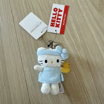 로리즈팜 Me% 토이 키링 헬로키티 타월
