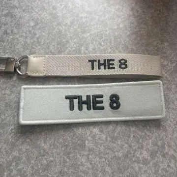 SEVENTEEN 와펜 키링 스트랩 세트 THE8