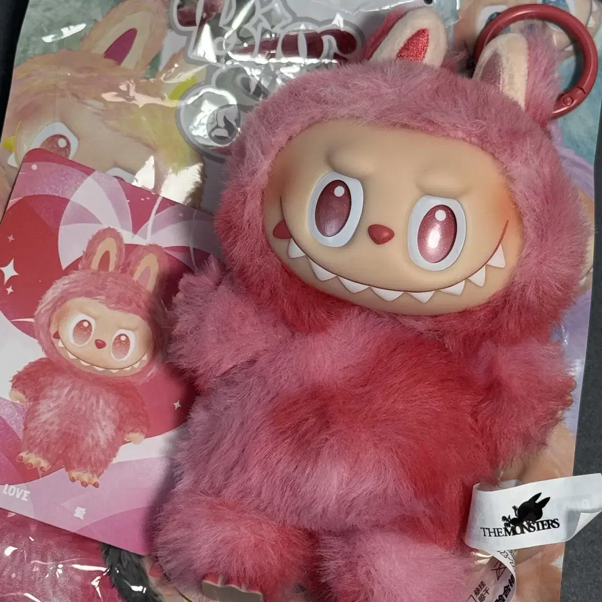 POP MART Authentic Labubu Highlight The Monsters Love Doll