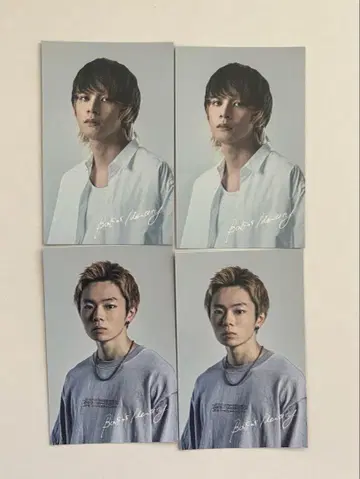 바보의 신분 무비티켓 혜택 키타무라 타쿠미, 하야시 유타 포토 카드