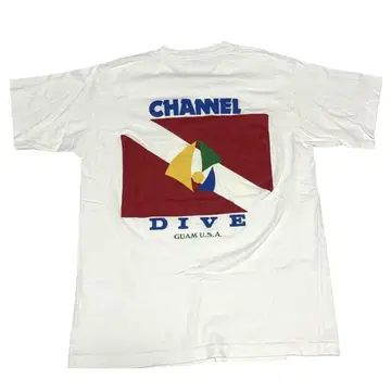 [ 90년대 ] CHANNEL DIVE 괌 티셔츠