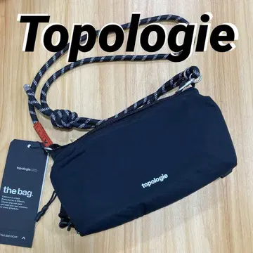 Topologie 보틀 사코슈 슈 숄더백 블랙