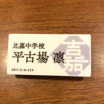 테니스의 왕자님 테니스의 왕자님 전시회 명찰 배지 컬렉션 히라코바 린