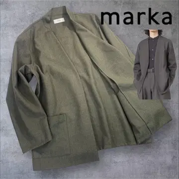 정가 약 3만 새상품급 marka 라펠리스 셔츠 자켓 사이즈 2 그레이