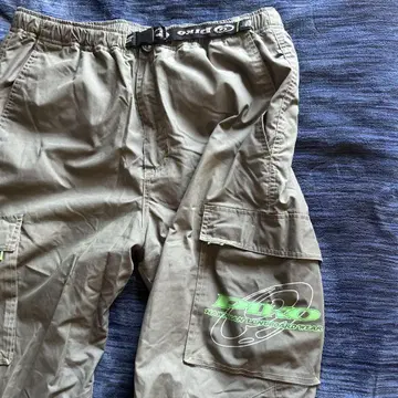 PIKO 90s 기믹 카고 팬츠 그레이 빈티지 L 사이즈 Y2K