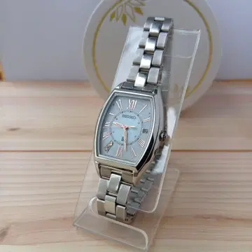 SEIKO 루키아 전파 솔라 다이아 손목시계 티타늄