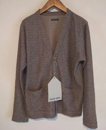 FRANK LEDER 가디건 브라운 계열